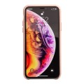 QIALINO Skórzane Etui Plecki do iPhne XS Max różowe