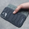 FATBEAR Armor Shockproof Cooling Etui do iPhone 12 Mini zielone