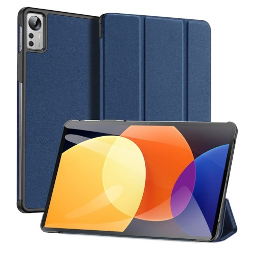 Etui Smart Cover DUX DUCIS Domo Seria do Xiaomi Pad 5 Pro 12.4 granatowe