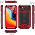 R-JUST Pancerne Etui Antywstrząsowe do iPhone 14 czerwone
