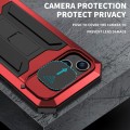 R-JUST Pancerne Etui Antywstrząsowe do iPhone 14 czerwone