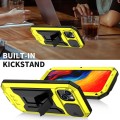 R-JUST Pancerne Etui Antywstrząsowe do iPhone 14 żółte