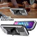 R-JUST Pancerne Etui Antywstrząsowe do iPhone 14 Pro srebrne