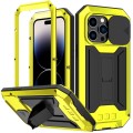 R-JUST Pancerne Etui Antywstrząsowe do iPhone 14 Pro żółte