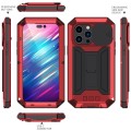 R-JUST Pancerne Etui Antywstrząsowe do iPhone 14 Pro czerwone