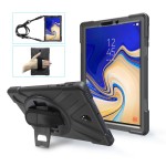 Shockproof Pancerne Etui z Uchwytem do Samsung Galaxy Tab S4 10.5 czarne