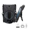Shockproof Pancerne Etui z Uchwytem do Samsung Galaxy Tab S4 10.5 czarne