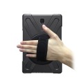 Shockproof Pancerne Etui z Uchwytem do Samsung Galaxy Tab S4 10.5 czarne