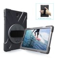 Shockproof Pancerne Etui z Uchwytem do Samsung Galaxy Tab S4 10.5 czarne