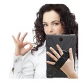 Shockproof Pancerne Etui z Uchwytem do Samsung Galaxy Tab S4 10.5 czarne