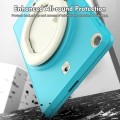 Mocne Pancerne Etui z Obrotowym Uchwytem do Huawei Matepad T10S / T10 niebieskie