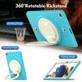 Mocne Pancerne Etui z Obrotowym Uchwytem do Huawei Matepad T10S / T10 niebieskie