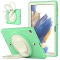 Mocne Pancerne Etui z Obrotowym Uchwytem do Huawei Matepad T10S / T10 zielone