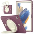 Mocne Pancerne Etui z Obrotowym Uchwytem do Huawei Matepad T10S / T10 fioletowe