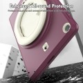 Mocne Pancerne Etui z Obrotowym Uchwytem do Huawei Matepad T10S / T10 fioletowe