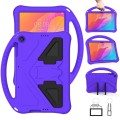 Shockproof Pancerne Etui EVA dla Dzieci do Huawei MatePad T 10S fioletowe