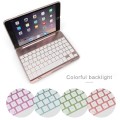 Etui Podświetlana Klawiatura Etui iPad Mini 4/5 złoty róż