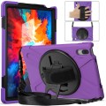 Shockproof Pancerne Etui z Uchwytem do Lenovo Tab 11 Pro fioletowe