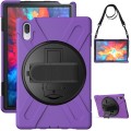 Shockproof Pancerne Etui z Uchwytem do Lenovo Tab 11 Pro fioletowe