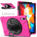 Shockproof Pancerne Etui z Uchwytem do Lenovo Tab 11 Pro różowe