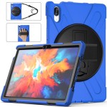 Shockproof Pancerne Etui z Uchwytem do Lenovo Tab 11 Pro niebieskie