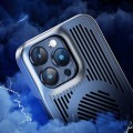 Benks Ice Armor Mocne Etui MagSafe Chłodzące do iPhone 14 szare