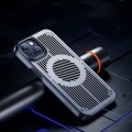 Benks Ice Armor Mocne Etui MagSafe Chłodzące do iPhone 14 szare