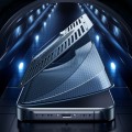 Benks Ice Armor Mocne Etui MagSafe Chłodzące do iPhone 13 Pro Max silver grey
