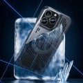 Benks Ice Armor Mocne Etui MagSafe Chłodzące do iPhone 13 Pro silver grey