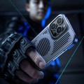 Benks Ice Armor Mocne Etui MagSafe Chłodzące do iPhone 13 Pro silver grey