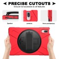 Shockproof Pancerne Etui z Uchwytem do Lenovo Tab 11 Pro czerwone