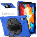 Shockproof Pancerne Etui z Uchwytem do Lenovo Tab 11 Pro niebieskie