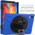 Shockproof Pancerne Etui z Uchwytem do Lenovo Tab 11 Pro niebieskie