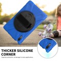 Shockproof Pancerne Etui z Uchwytem do Lenovo Tab 11 Pro niebieskie