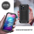 R-JUST Pancerne Etui Antywstrząsowe do iPhone 14 Pro Max czarne