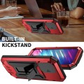 R-JUST Pancerne Etui Antywstrząsowe do iPhone 14 Pro Max czerwone