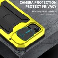 R-JUST Pancerne Etui Antywstrząsowe do iPhone 14 Plus żółte