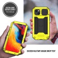 R-JUST Pancerne Etui Antywstrząsowe do iPhone 14 Plus żółte