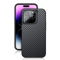 Ultra Lekkie Etui Plecki Carbon Fiber Kevlar TPU do iPhone 14 Pro