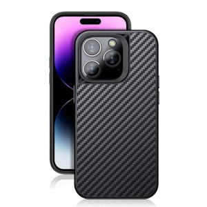 Ultra Lekkie Etui Plecki Carbon Fiber Kevlar TPU do iPhone 14 Pro Max