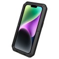 Pancerne Etui Antywstrząsowe Szkło do iPhone 14 Plus czarne