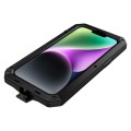 Pancerne Etui Antywstrząsowe Szkło do iPhone 14 Plus czarne