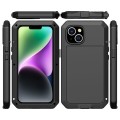 Pancerne Etui Antywstrząsowe Szkło do iPhone 14 Plus czarne