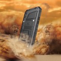 Pancerne Mocne Etui Antywstrząsowe Szkło do iPhone X/ XS czarne