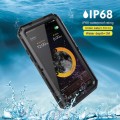 Pancerne Mocne Etui Antywstrząsowe Szkło do iPhone X/ XS czarne