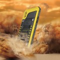 Pancerne Etui Antywstrząsowe Szkło do iPhone X/ XS żółte