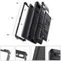 Pancerne Etui Antywstrząsowe Szkło do iPhone SE/8/7 czerwone