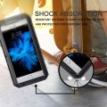 Pancerne Etui Antywstrząsowe Szkło do iPhone SE/8/7 czarne