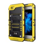 Pancerne Etui Antywstrząsowe Osłona Ekranu do iPhone SE/8/7 żółte