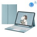 Niebieskie Etui Bezprzewodowa Klawiatura TouchPad Samsung Galaxy Tab S8 11 cali